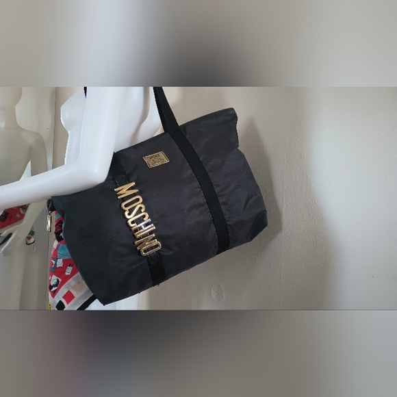 🖤 Vintage Moschino Large Logo Weekend Bag - Picture 8 of 14